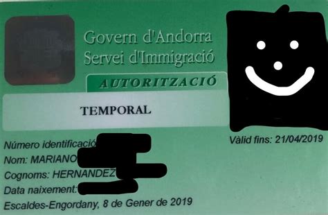 green card andorra|Departament d'Immigració .